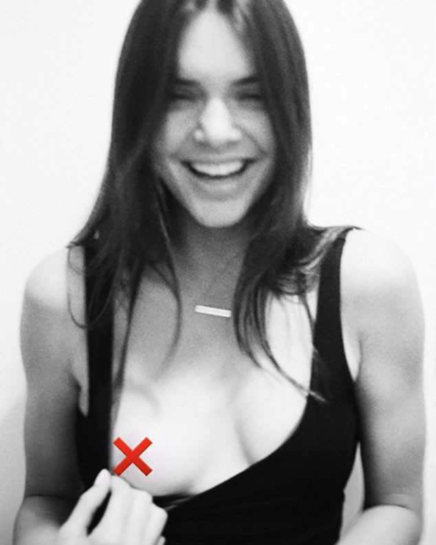 Kendall Jenner Posts Pic Of Her Nipple And Genuine Happiness To